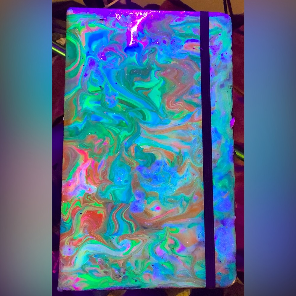 Exceed 5x8.5 Journal (BlackLight Poured and Sealed)